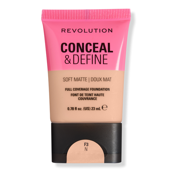 Revolution Beauty Conceal & Define Soft Matte Full Coverage Foundation #1