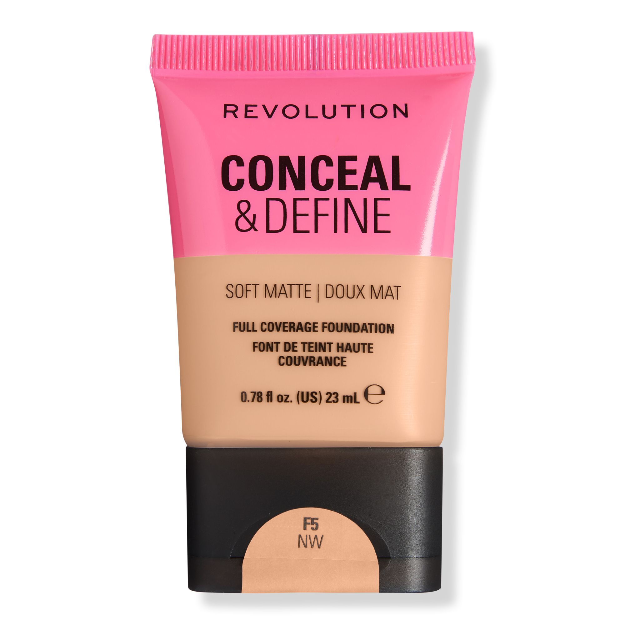 Revolution Beauty Conceal & Define Soft Matte Full Coverage Foundation #1