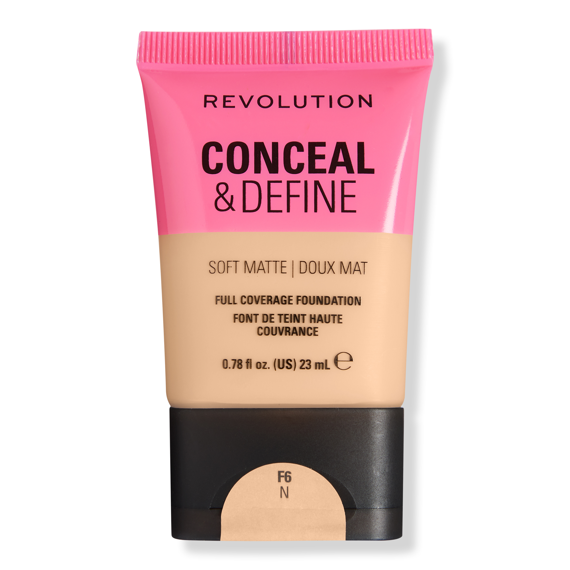 Revolution Beauty Conceal & Define Soft Matte Full Coverage Foundation #1
