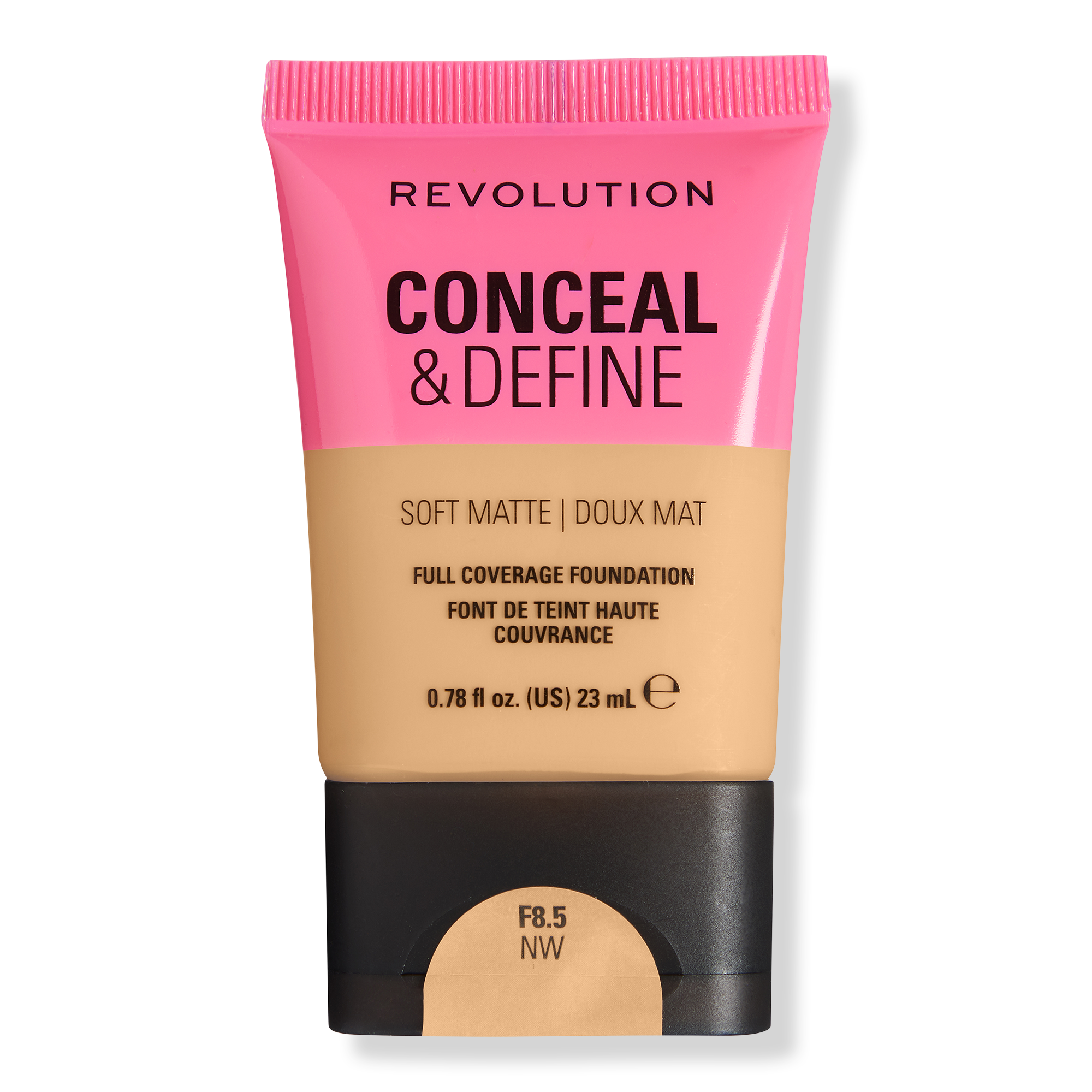 Revolution Beauty Conceal & Define Soft Matte Full Coverage Foundation #1