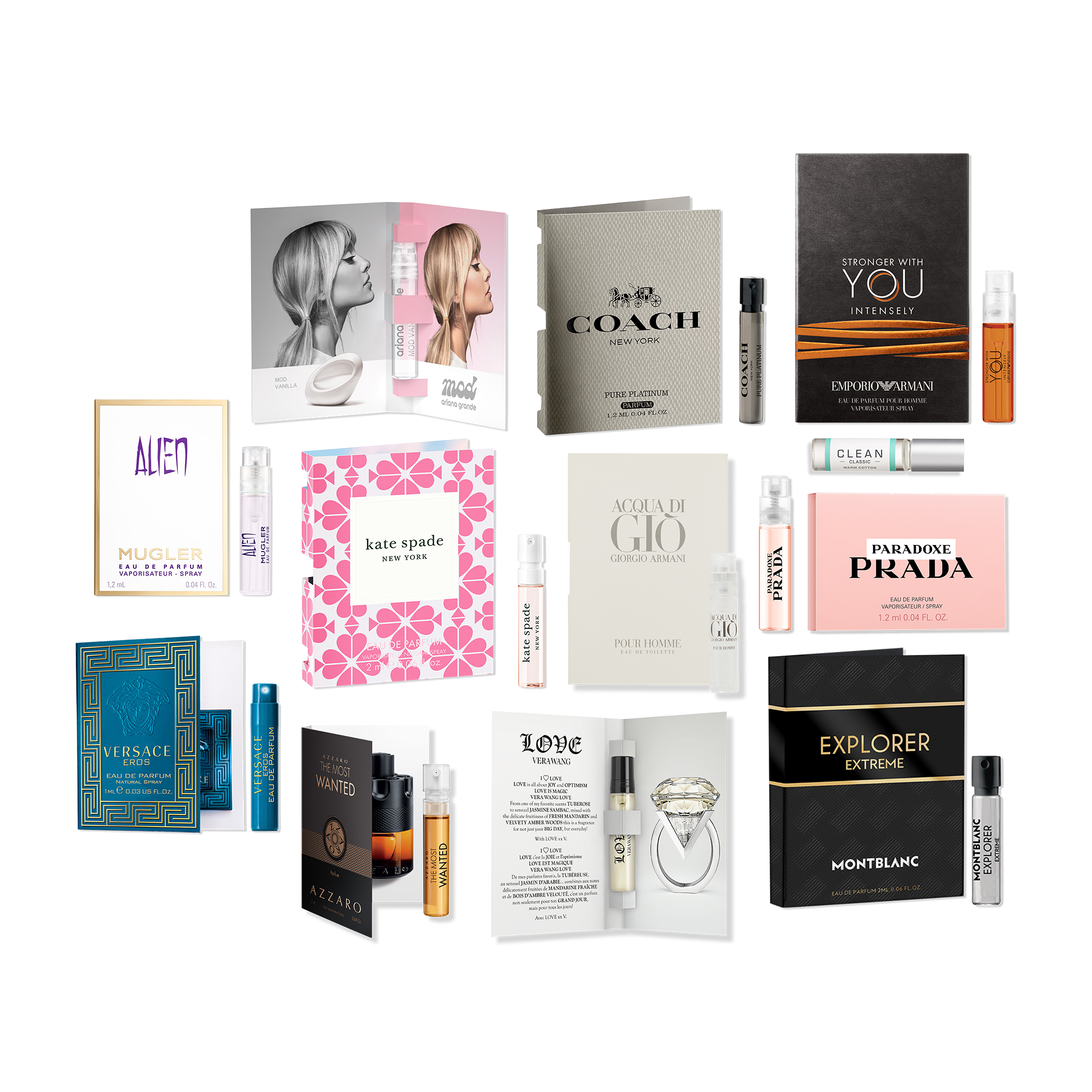 Variety Free 12 Piece Fragrance Gift with select $100 fragrance shipped purchase #1