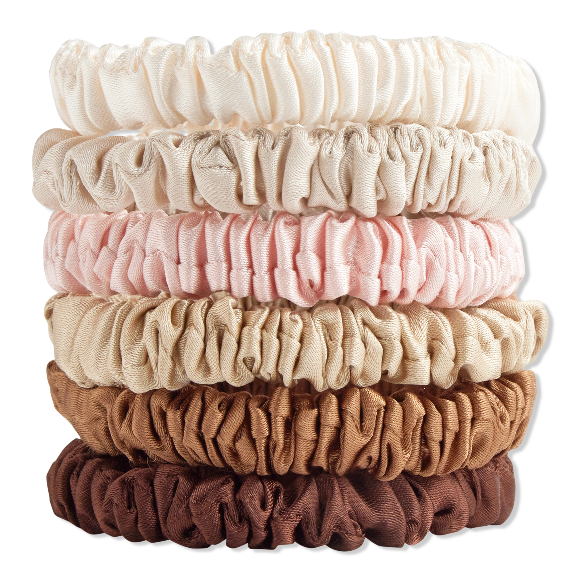 Product-obsessed 6 Satin Skinny Scrunchies #1