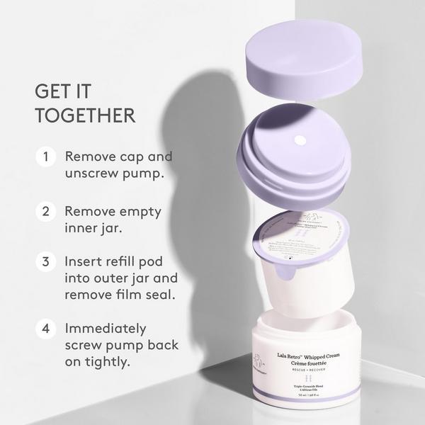 Drunk Elephant Lala Retro Whipped Cream Moisturizer with Ceramides #4