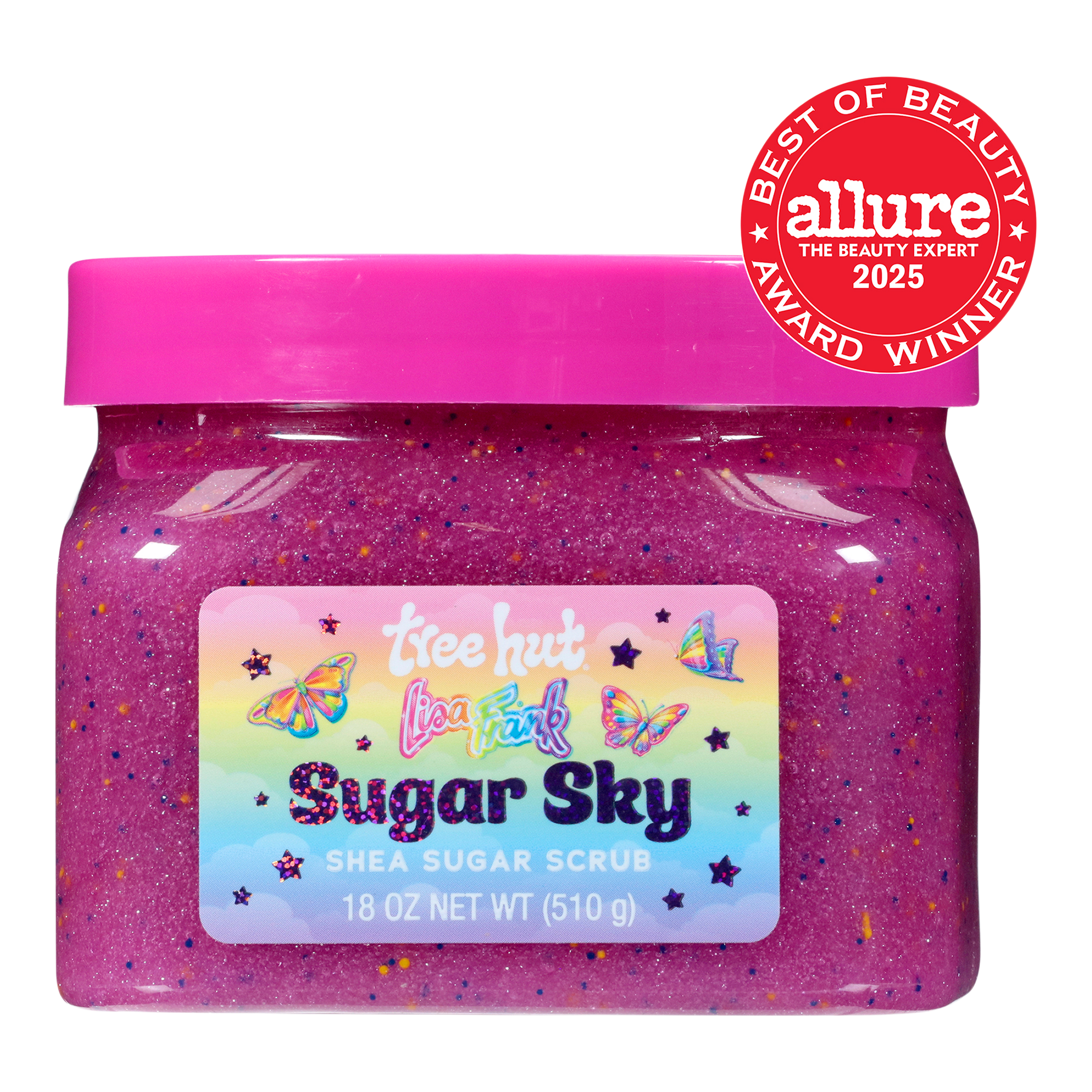 Сахарный скраб с ши Tree Hut x Lisa Frank Sugar Sky — фото 2