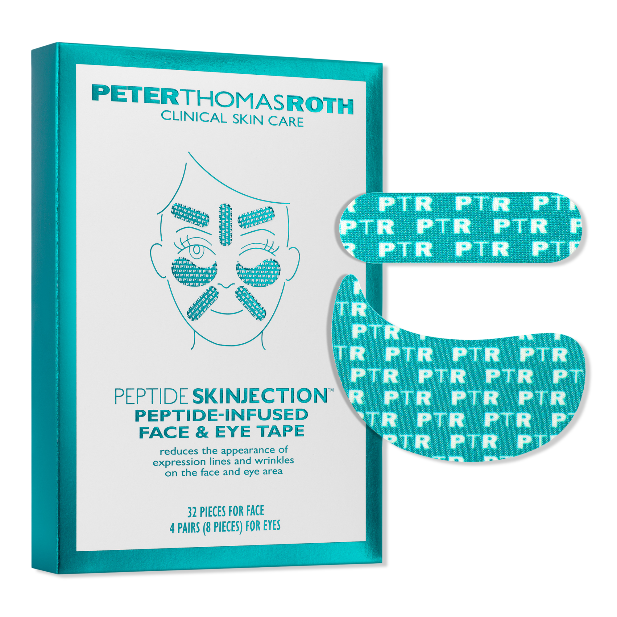 Peter Thomas Roth Peptide Skinjection ​Peptide-Infused Face & Eye Tape #1