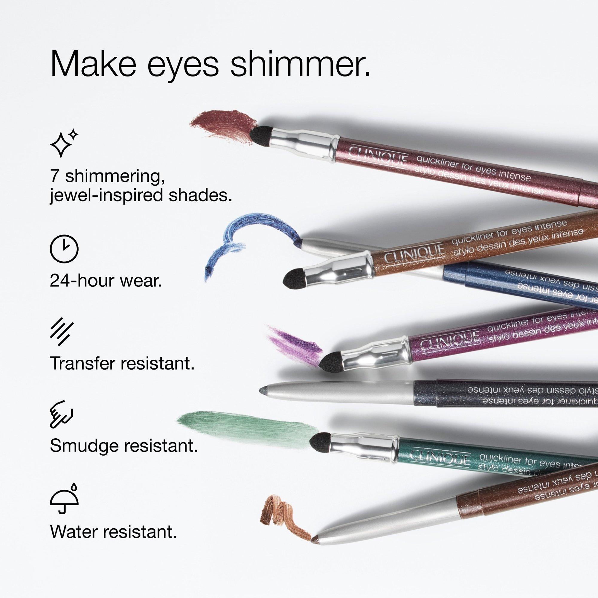 Интенсивная подводка для глаз Clinique Quickliner For Eyes Intense – Lustre, цвет: Аквамарин — фото 4