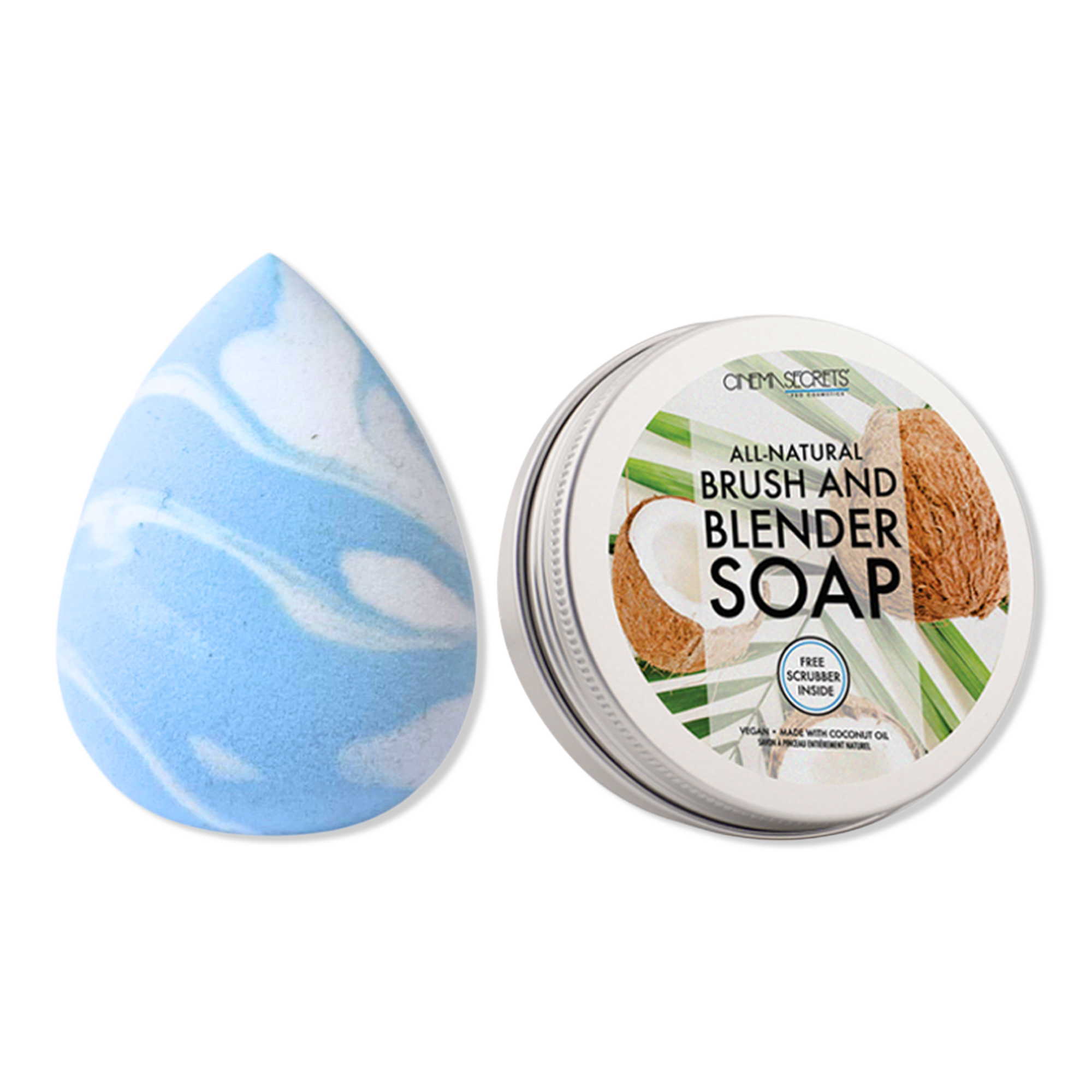 Cinema Secrets All-Natural Brush & Blender Soap Kit #1