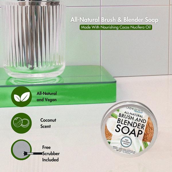 Cinema Secrets All-Natural Brush & Blender Soap Kit #5