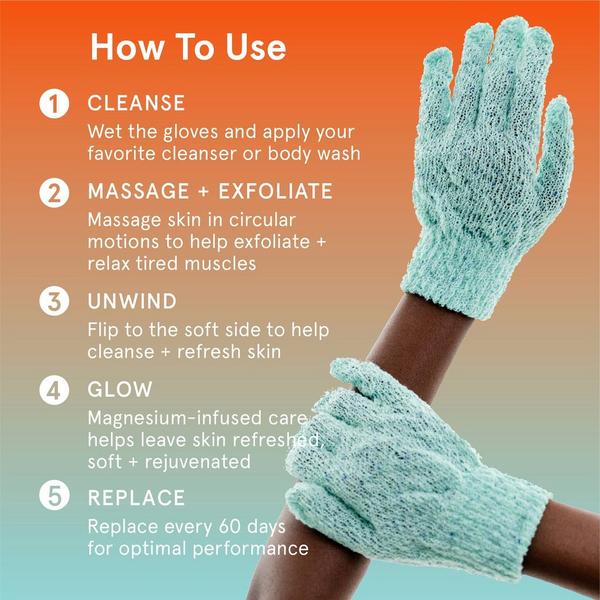 Cleanlogic Infusions Relaxing Body Gloves + Magnesium #7