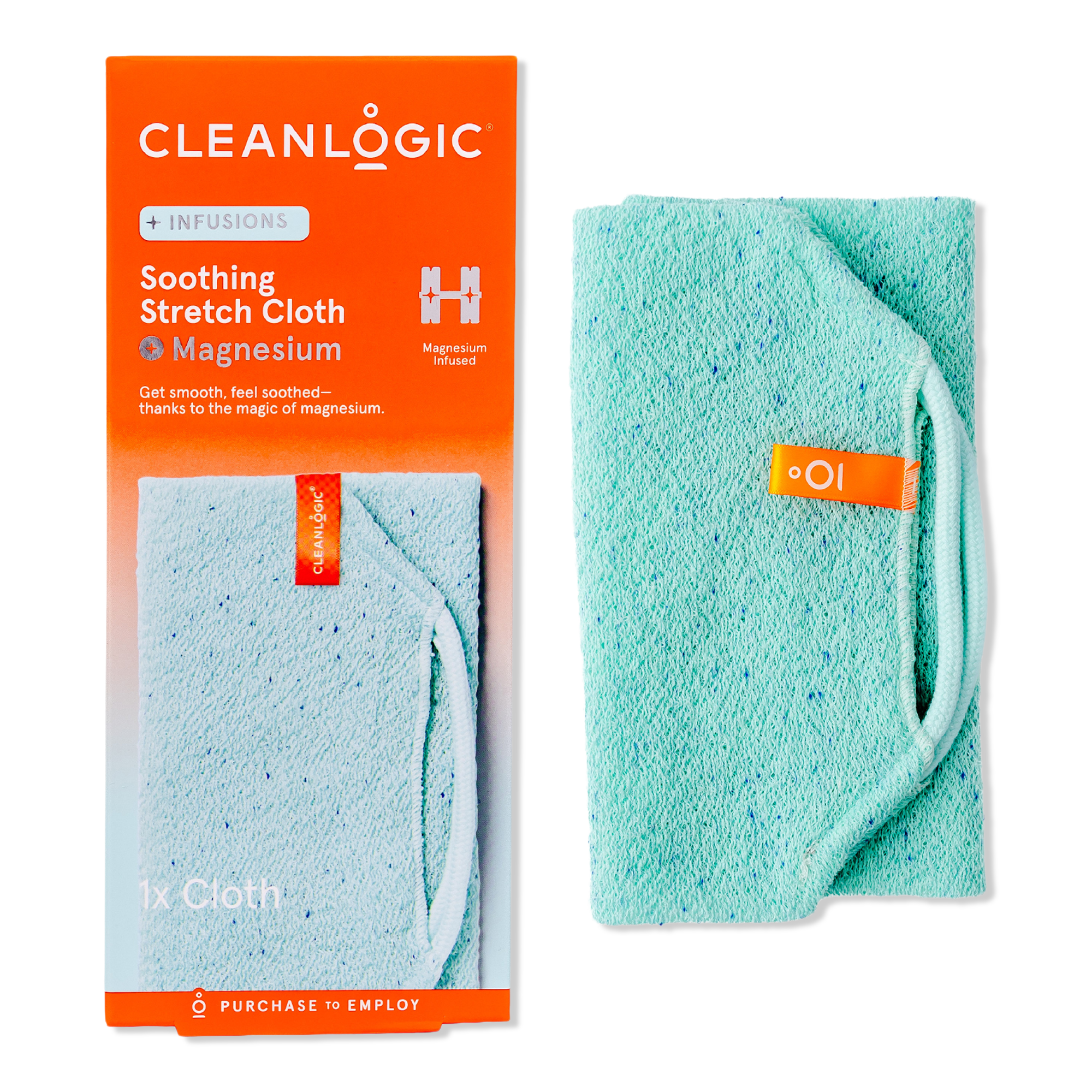 Cleanlogic Infusions Soothing Stretch Cloth + Magnesium #1