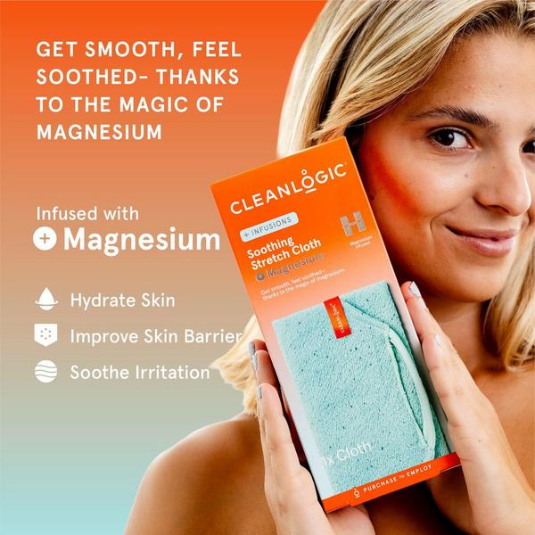 Cleanlogic Infusions Soothing Stretch Cloth + Magnesium #6