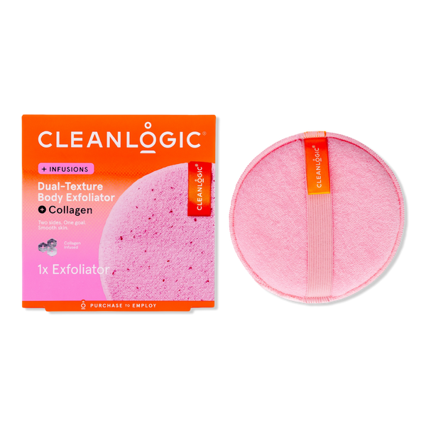 Cleanlogic Infusions Dual Texture Body Exfoliator + Collagen #1