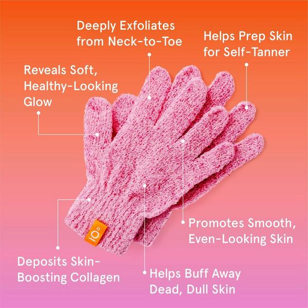 Cleanlogic Infusions Exfoliating Body Gloves + Collagen #2