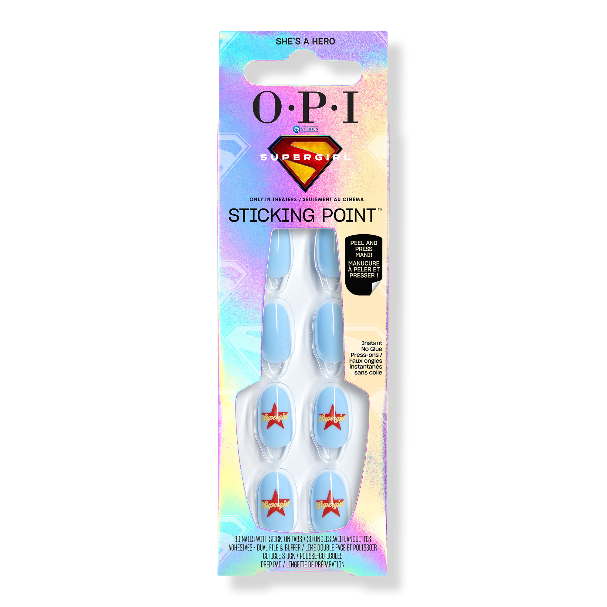 OPI OPI x Supergirl Sticking Point #1
