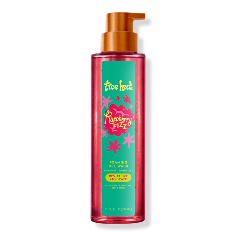 Tree Hut - Raspberry Fizz Foaming Gel Body Wash | Ulta Beauty