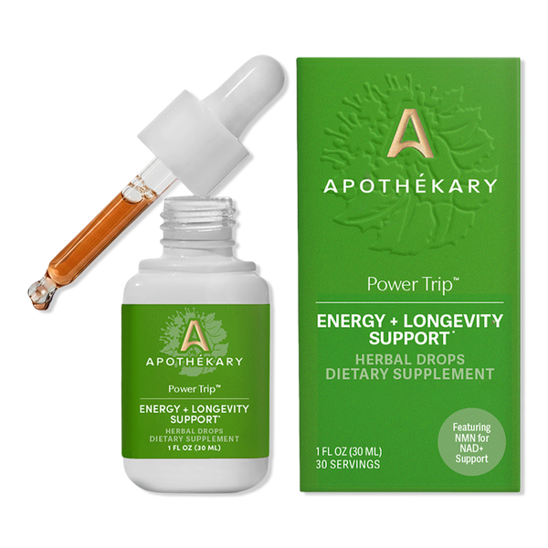 Apothékary Power Trip Energy and Longevity Support Herbal Drops #1