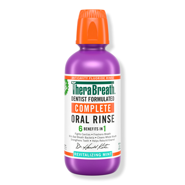 TheraBreath Complete Oral Rinse Revitalizing Mint #1