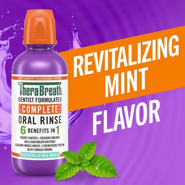TheraBreath Complete Oral Rinse Revitalizing Mint #2