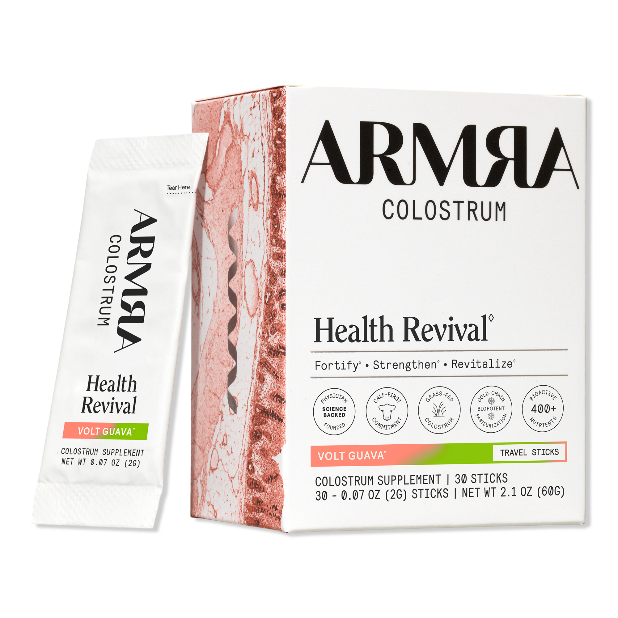 ARMRA Colostrum Health Revival Travel Sticks #1