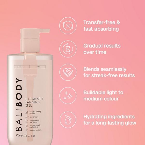 Bali Body Clear Self Tanning Gel #3