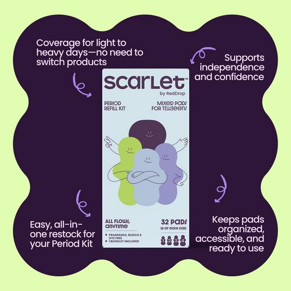 Scarlet by RedDrop Period Kit Refill #6
