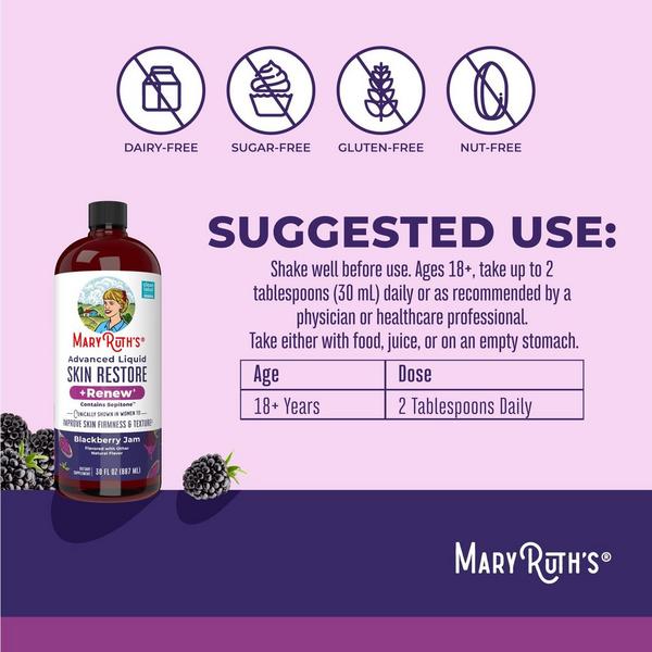 MaryRuth's Advanced Liquid Skin Restore & Renew Blackberry #7