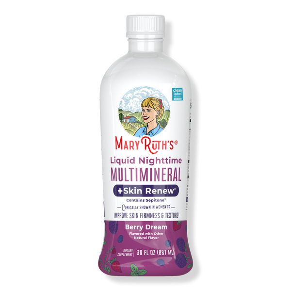MaryRuth's Liquid Nighttime Multimineral + Skin Renew #1