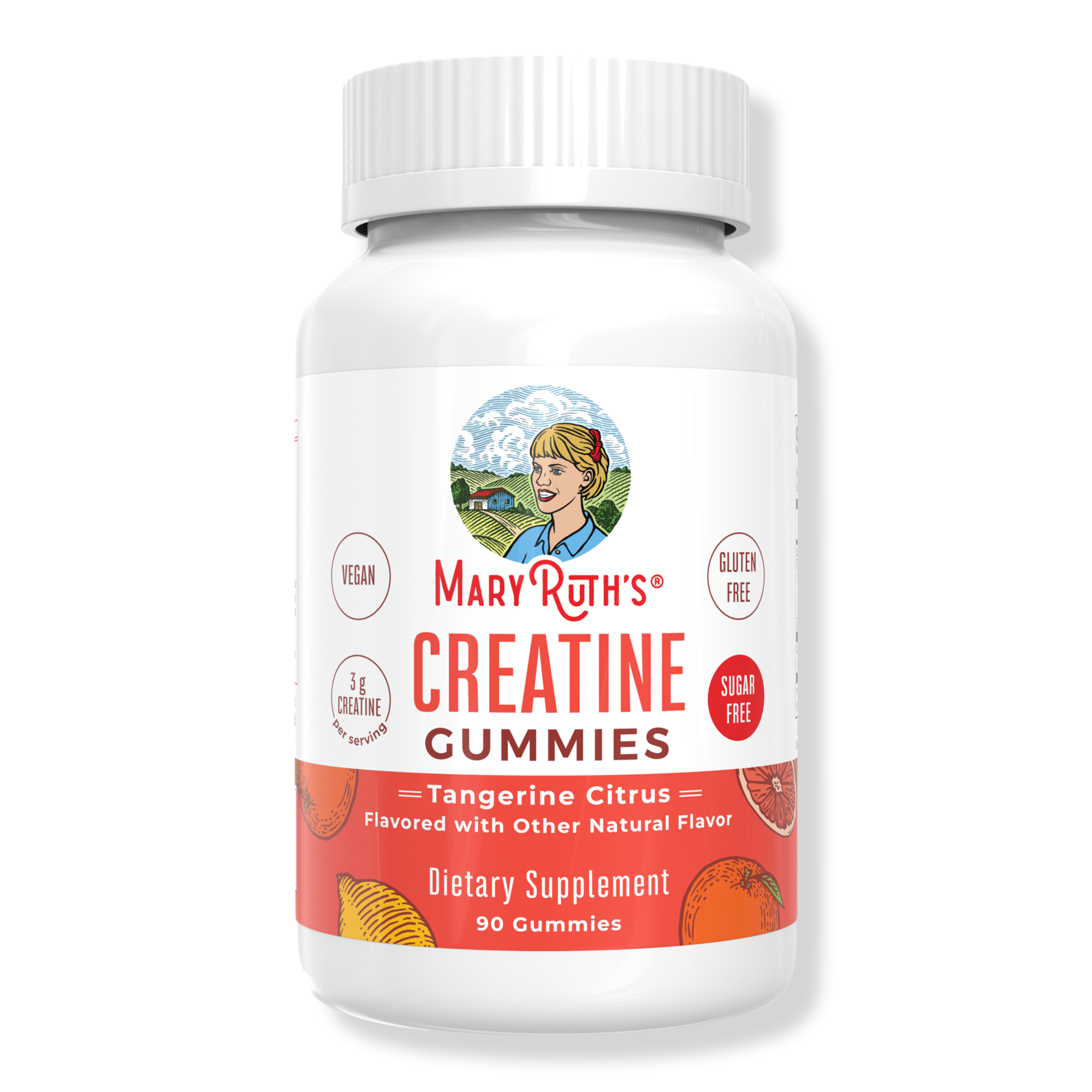 MaryRuth's Creatine Gummies Tangerine Citrus #1