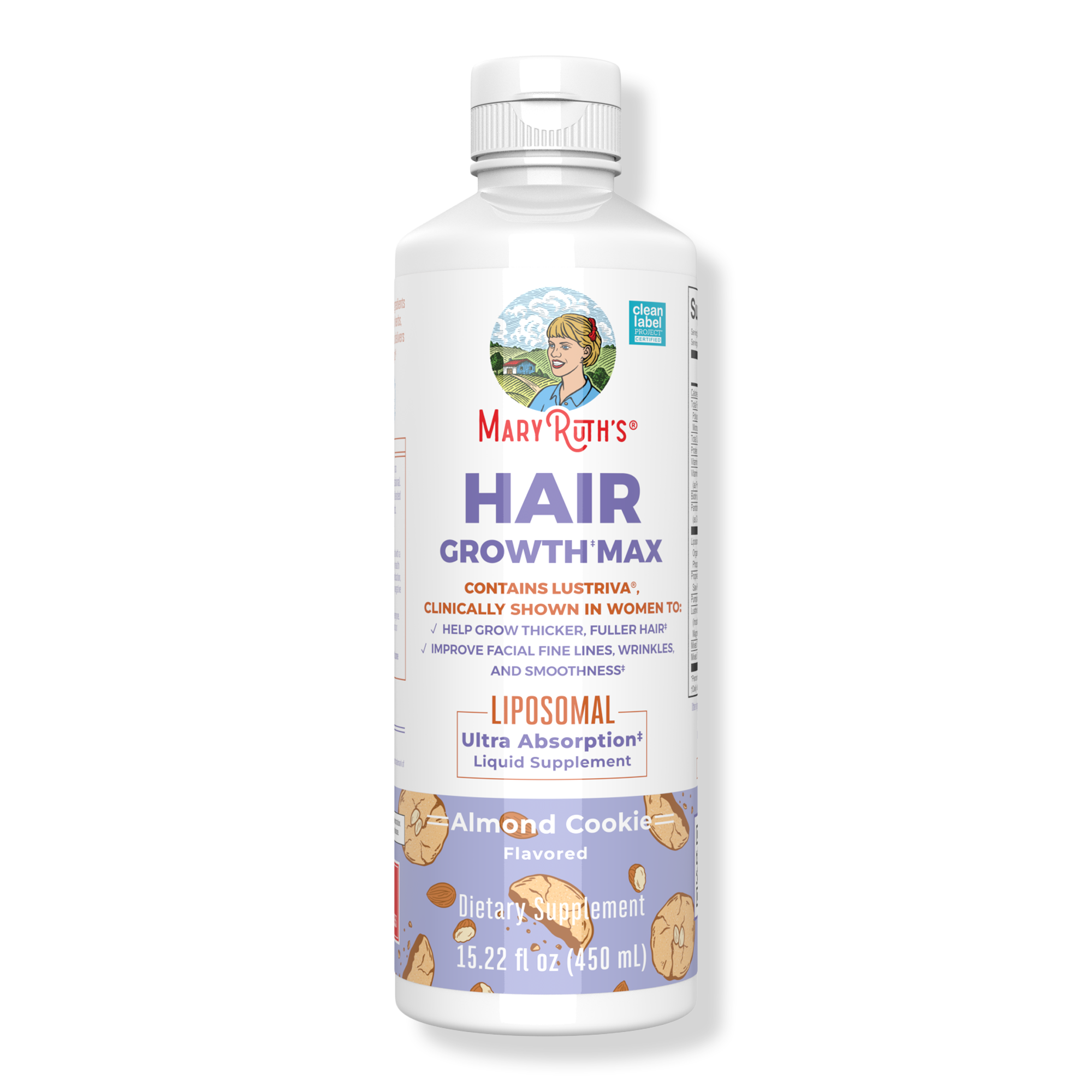 MaryRuth's Hair Growth Max Liposomal Almond Cookie #1