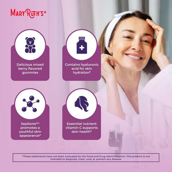 MaryRuth's Skin Restore & Renew Complex Gummie Mixed Berry #6