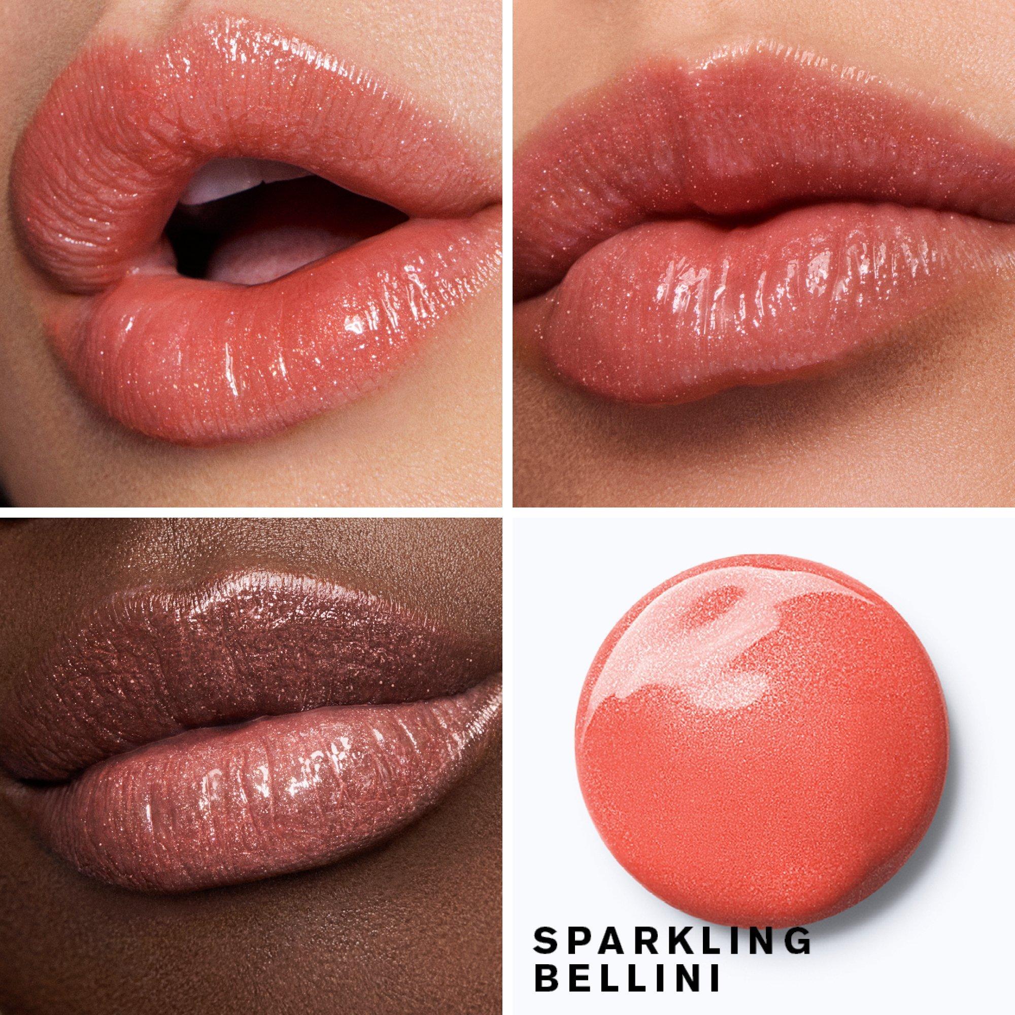 Мерцающий блеск-стик для губ Estée Lauder Pure Color Melt-On Shimmerstick, цвет: Sparkling Bellini — фото 3