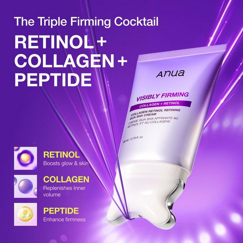 cara guna glutathione collagen gel Retinol Refining Gua Sha Cream Size:75g Glutathione (GSH) Colorimetric Detection UBB