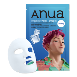 ANUA KPop Demon Hunters 8 Hyaluronic Acid Catechin Cool Slim Mask