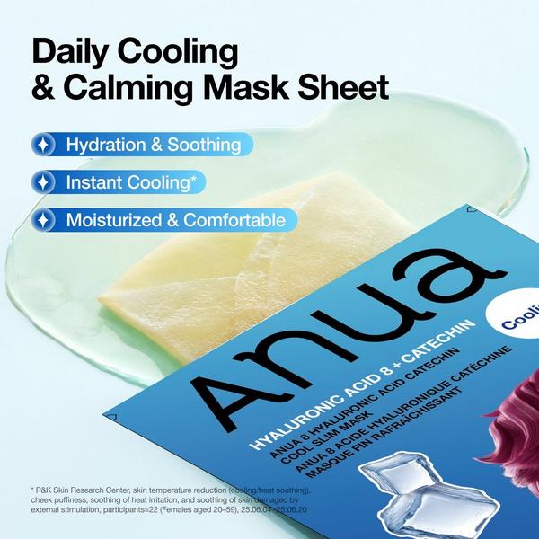 ANUA KPop Demon Hunters 8 Hyaluronic Acid Catechin Cool Slim Mask #4