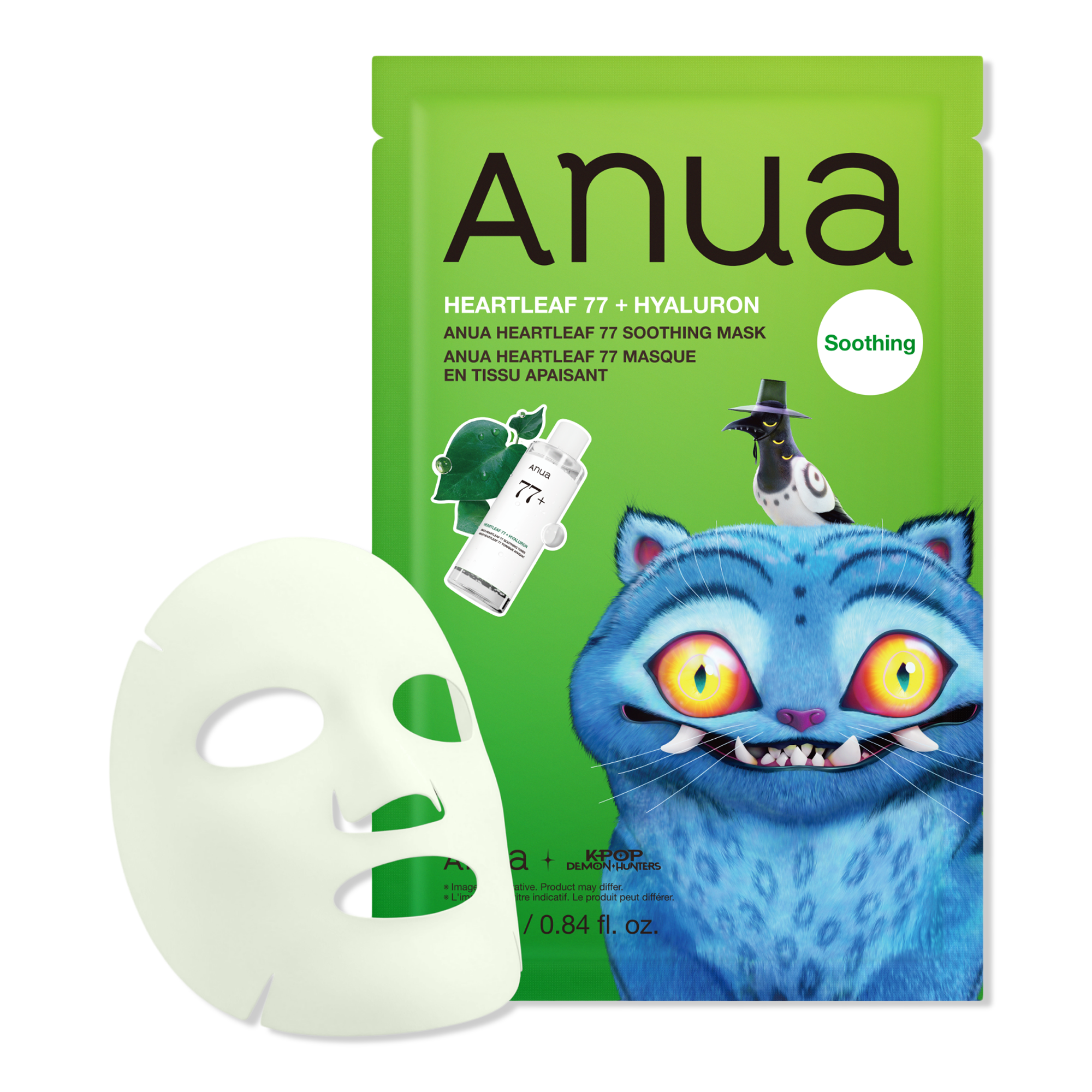 ANUA KPop Demon Hunters Heartleaf 77 Soothing Mask #1