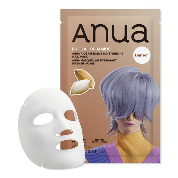 ANUA KPop Demon Hunters Rice 70 Intensive Moisturizing Milk Mask #1