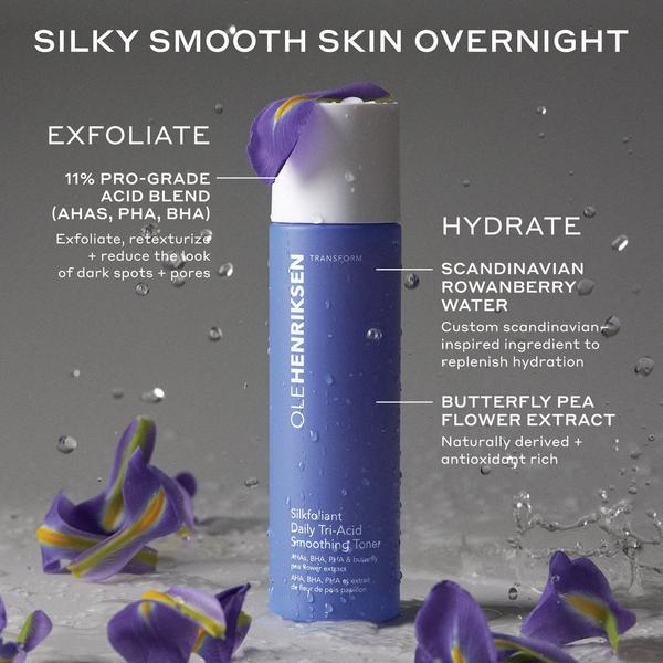 OLEHENRIKSEN Silkfoliant Daily Tri-Acid Smoothing Toner with Mandelic Acid #6