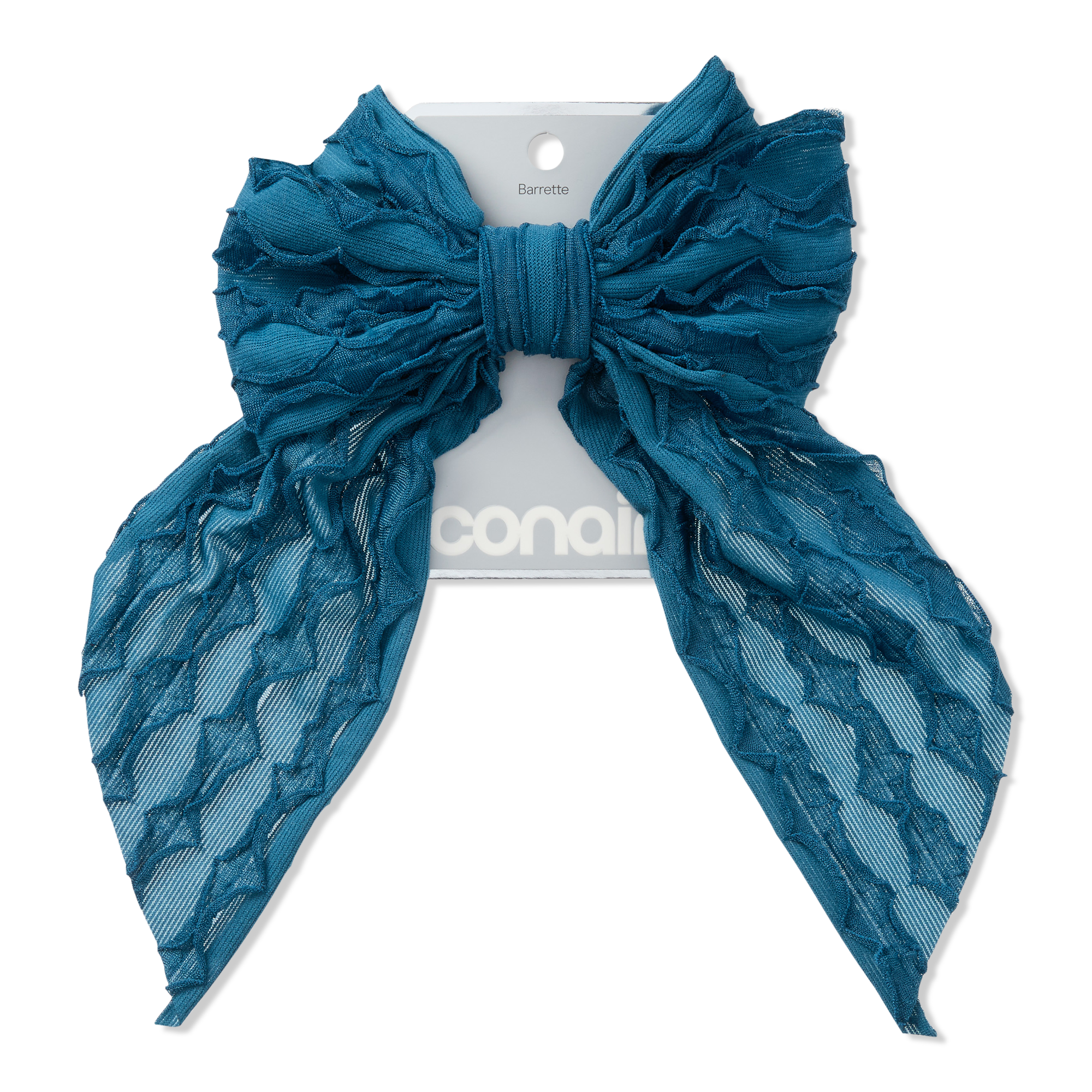 Conair Accessories Textured Bow Barrette #1