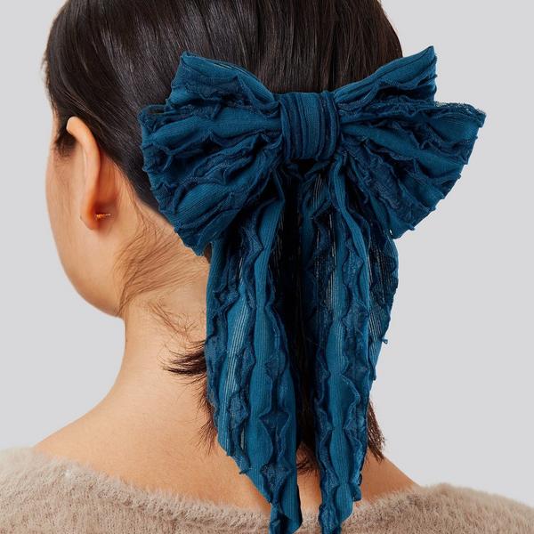 Conair Accessories Textured Bow Barrette #6