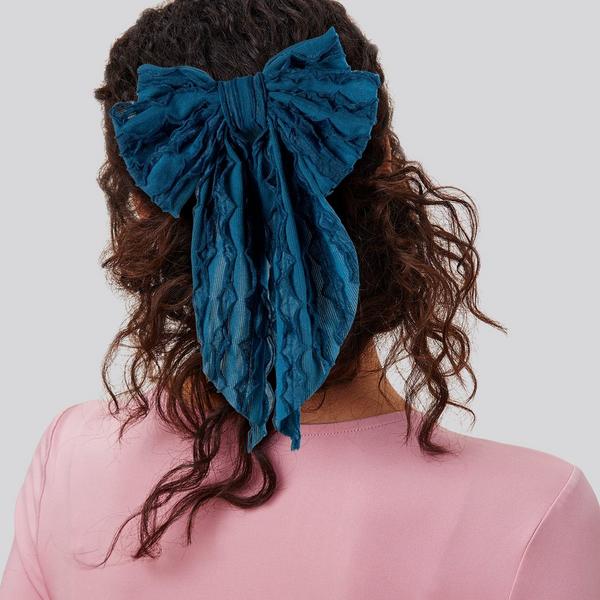 Conair Accessories Textured Bow Barrette #7