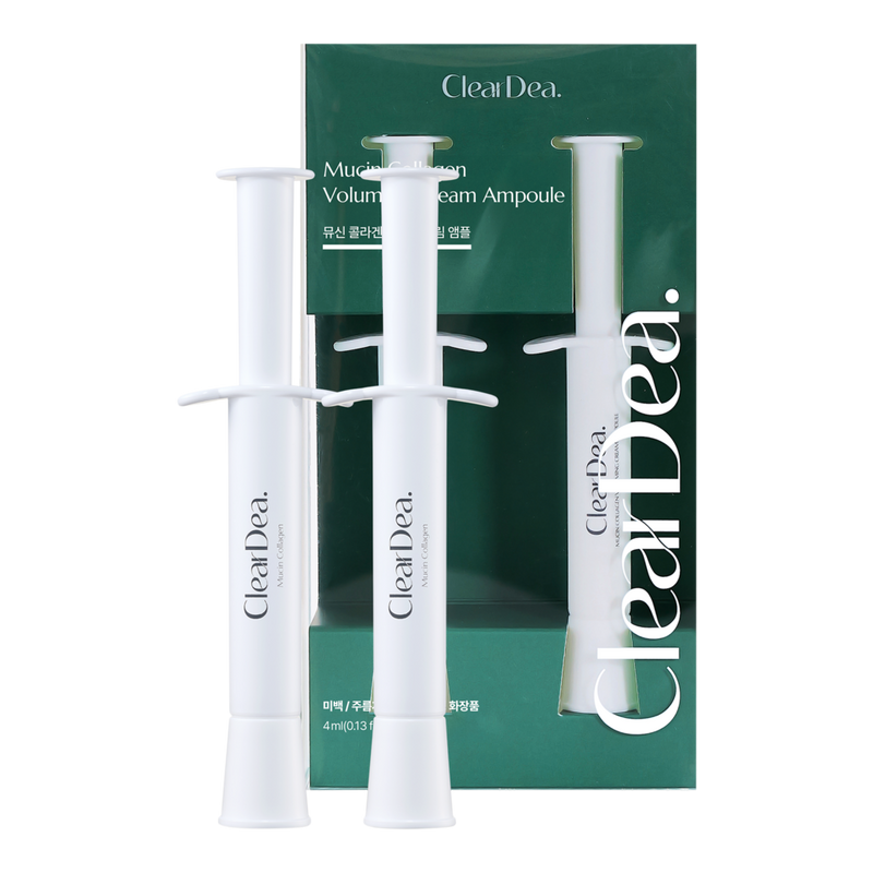 clear dea glutathione Mucin Collagen 2-in-1 Voluming Serum & Cream Ampoule