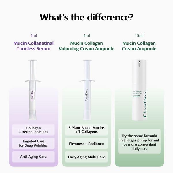 ClearDea. Mucin Collagen Daily Plumping Ampoule #8