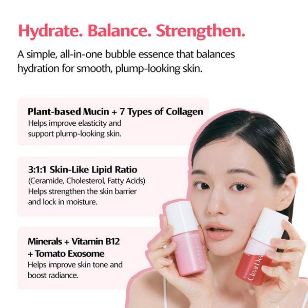 ClearDea. Mucin Mineral Vita Bubble Hydrating First Essence #4