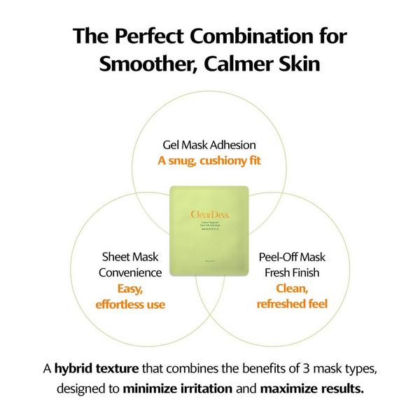 ClearDea. Green Tangerine Pore Tok-Tok Mask #4