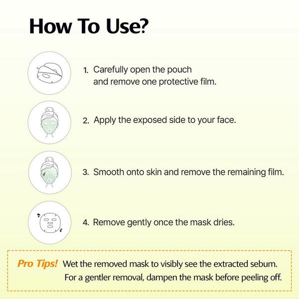 ClearDea. Green Tangerine Pore Tok-Tok Mask #7