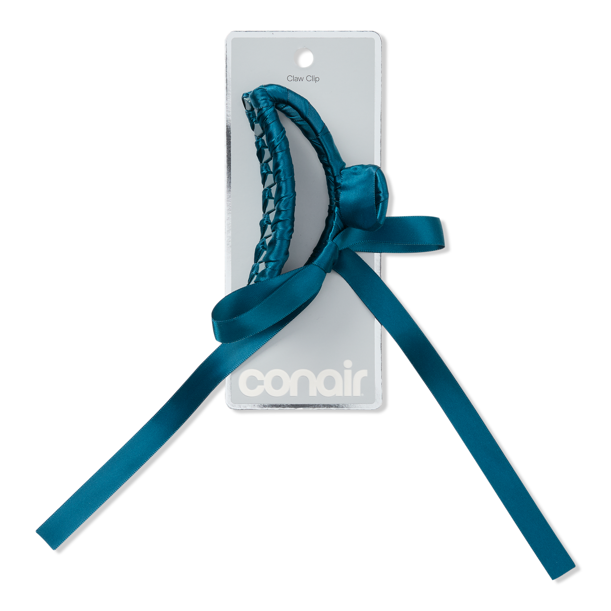 Conair Accessories Ribbon-Wrapped Claw Clip with Bow #1