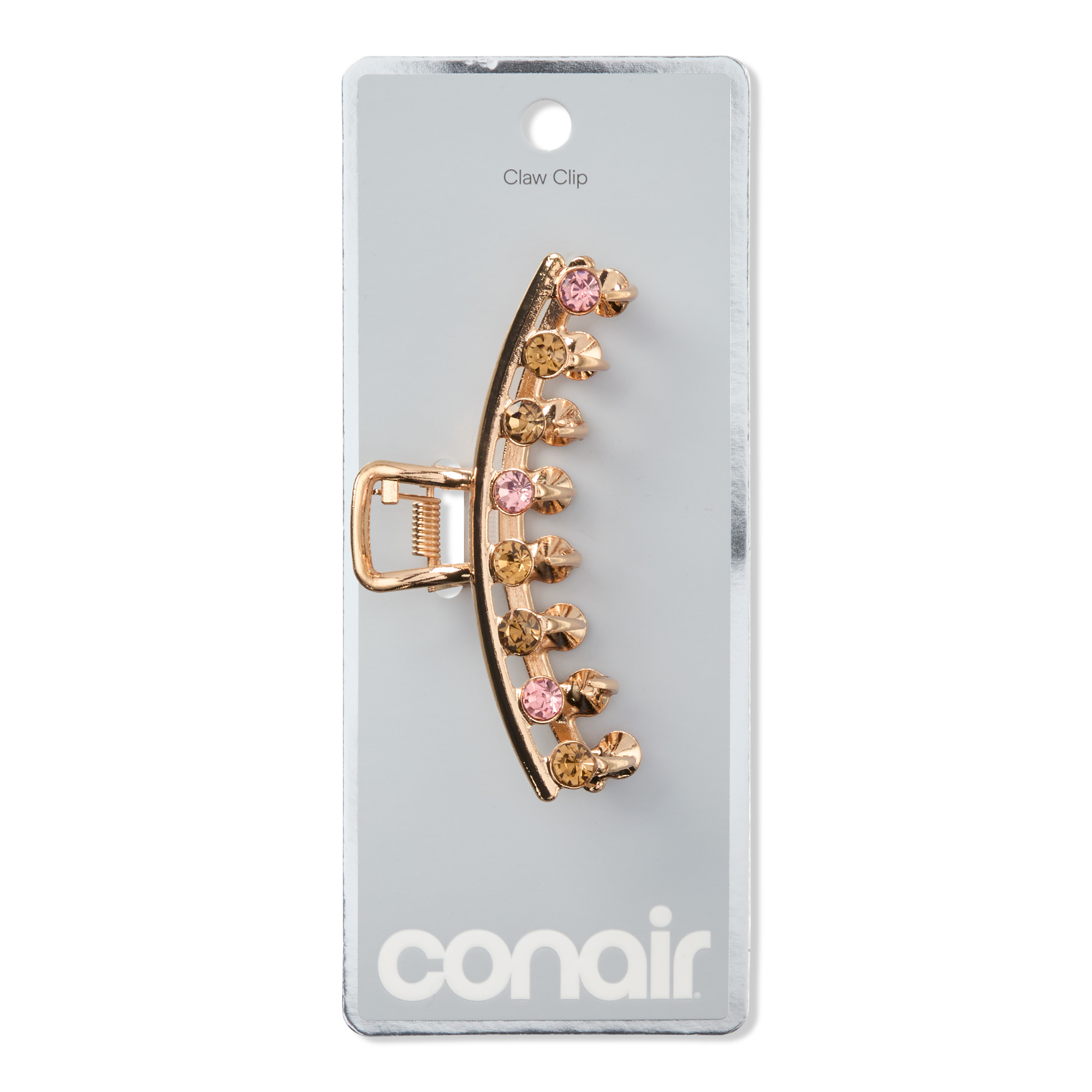 Conair Accessories Metal Claw Clip with Multi-Color Stones #1