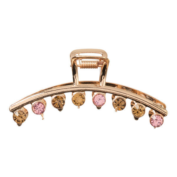 Conair Accessories Metal Claw Clip with Multi-Color Stones #2