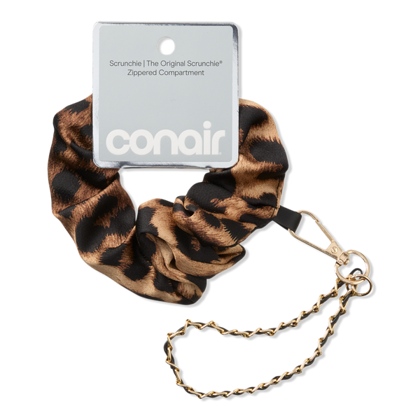 Conair Accessories Animal Scrunchie with Zipper and Chain #1