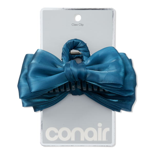 Conair Accessories Fabric-Wrapped Bow Claw Clip #1